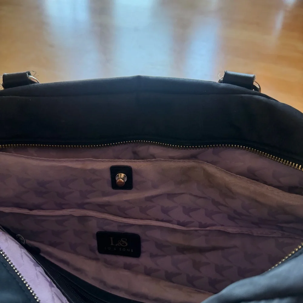Lo & Sons O.G. Black Laptop/Tote Bag